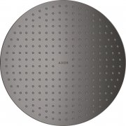 Верхній душ Hansgrohe Axor ShowerSolutions Ø300 мм 1 режим монтаж стельовий шліфований чорний хром 35302340