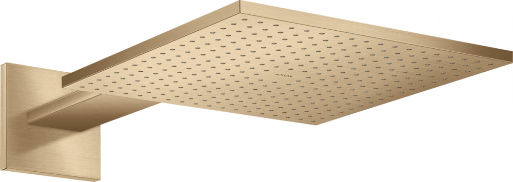 Верхній душ Hansgrohe Axor ShowerSolutions 300х300 мм 2 режими з тримачем шліфована бронза 35318140