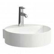 Мини-раковина для ванной Laufen Val 40х42,5 см с 1 отверстием без перелива керамика белый с покрытием LCC H8112814001111