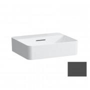 Раковина для ванної Laufen Val 45х38 см без отворів під змішувач графіт матовий H8122807581091