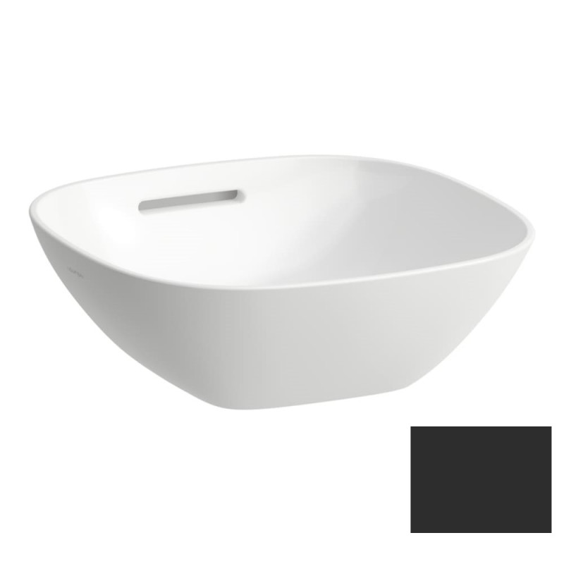 Раковина для ванной Laufen Ino 35х36 см керамика графит матовый H8123007581091