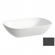 Раковина для ванной Laufen Ino 50х36 см без перелива керамика графит матовый H8123027581121