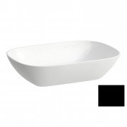 Раковина для ванної Laufen Ino 50х36 см без переливу кераміка чорний матовий H8123027161121