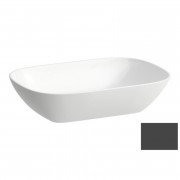 Раковина для ванной Laufen Ino 50х36 см без перелива керамика графит матовый H8123027581121