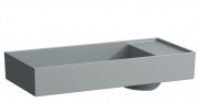 Раковина для ванной Laufen Kartell 75х35 см без отверстий под смеситель керамика графит матовый H8123327581121