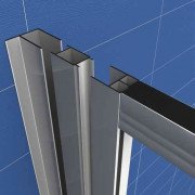 Профиль компенсирующий Kolpa San K-25 для TV2D/S,TS Pulsar 200 см серебро 513050