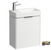 Тумба під раковину Laufen Base 46х26,7 см петлі зліва МДФ колір на вибір H4021011109991