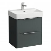 Тумба під раковину Laufen Base 52х35,8 см МДФ сірий H4021521102661