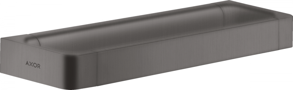 Поручень для ванной Hansgrohe Axor Universal Softsquare 300 мм шлифованный черный хром 42830340