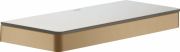 Полочка для ванной Hansgrohe Axor Universal Softsquare 300 мм шлифованная бронза 42838140