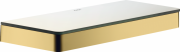 Полиця для ванної Hansgrohe Axor Universal Softsquare 300 мм поліроване золото 42838990
