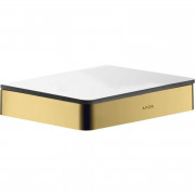 Полочка для ванной Hansgrohe Axor Universal Softsquare 150 мм полированное золото 42840990