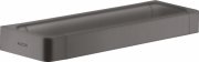 Поручень для ванної Hansgrohe Axor Universal Softsquare 300 мм чорний шліфований хром 42830340