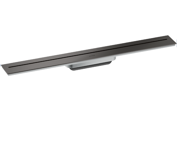 Жолоб водостічний Hansgrohe Axor Drain 700 мм для настінного монтажу шліфований чорний хром 42525340