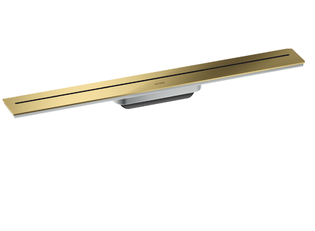 Жолоб водостічний Hansgrohe Axor Drain 700 мм для настінного монтажу поліроване золото 42525990