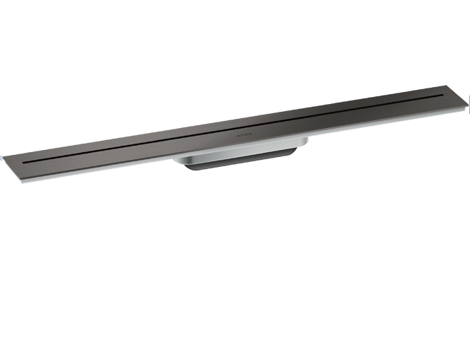 Желоб водосточный Hansgrohe Axor Drain 900 мм для настенного монтажа шлифованный черный хром 42527340