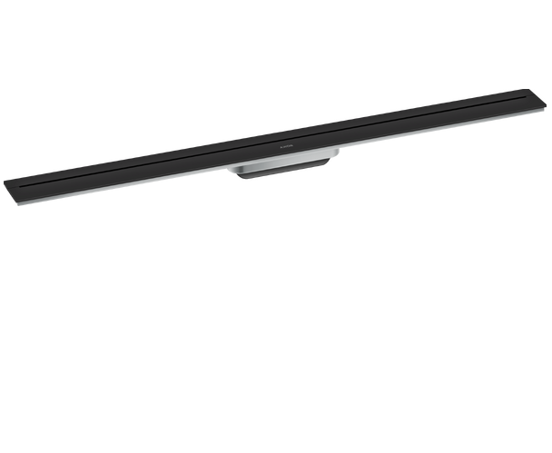 Жолоб водостічний Hansgrohe Axor Drain 1000 мм для настінного монтажу матовий чорний 42528670