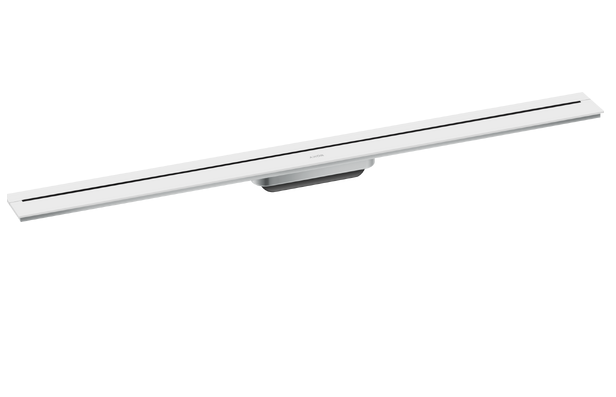 Жолоб водостічний Hansgrohe Axor Drain 1200 мм для настінного монтажу матовий білий 42529700