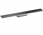 Желоб водосточный Hansgrohe Axor Drain 700 мм для настенного монтажа шлифованный черный хром 42525340