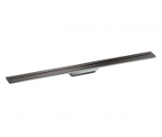 Желоб водосточный Hansgrohe Axor Drain 1200 мм для настенного монтажа шлифованный черный хром 42529340