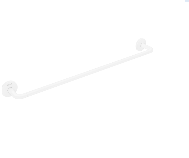 Держатель для полотенец Hansgrohe Axor Universal Circular 600 мм металл матовый белый 42860700