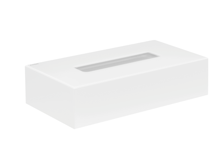 Диспенсер для серветок Hansgrohe Axor Universal Circular метал/пластик матовий білий 42873700