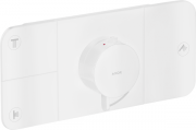 Термостат скрытого монтажа Hansgrohe Axor One 3 потребителя матовый белый 45713700