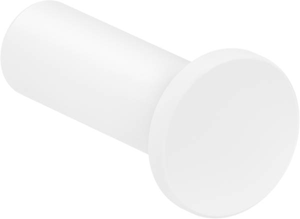 Гачок для ванної Hansgrohe Axor Universal Circular одинарний матовий білий 42811700