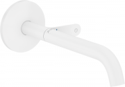 Смеситель для раковины Hansgrohe Axor One Select однорычажный настенный матовый белый 48112700