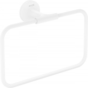 Держатель-кольцо для полотенец Hansgrohe Axor Universal Circular двойной металл матовый белый 42823700