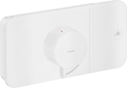 Термостат скрытого монтажа Hansgrohe Axor One 1 потребитель матовый белый 45711700