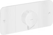 Термостат скрытого монтажа Hansgrohe Axor One 2 потребителя матовый белый 45712700