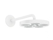 Верхний душ Hansgrohe Axor One Ø280 мм 1 режим с держателем матовый белый 48491700