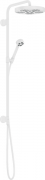 Душова стійка Hansgrohe Axor One Showerpipe 280 1jet матовий білий 48790700