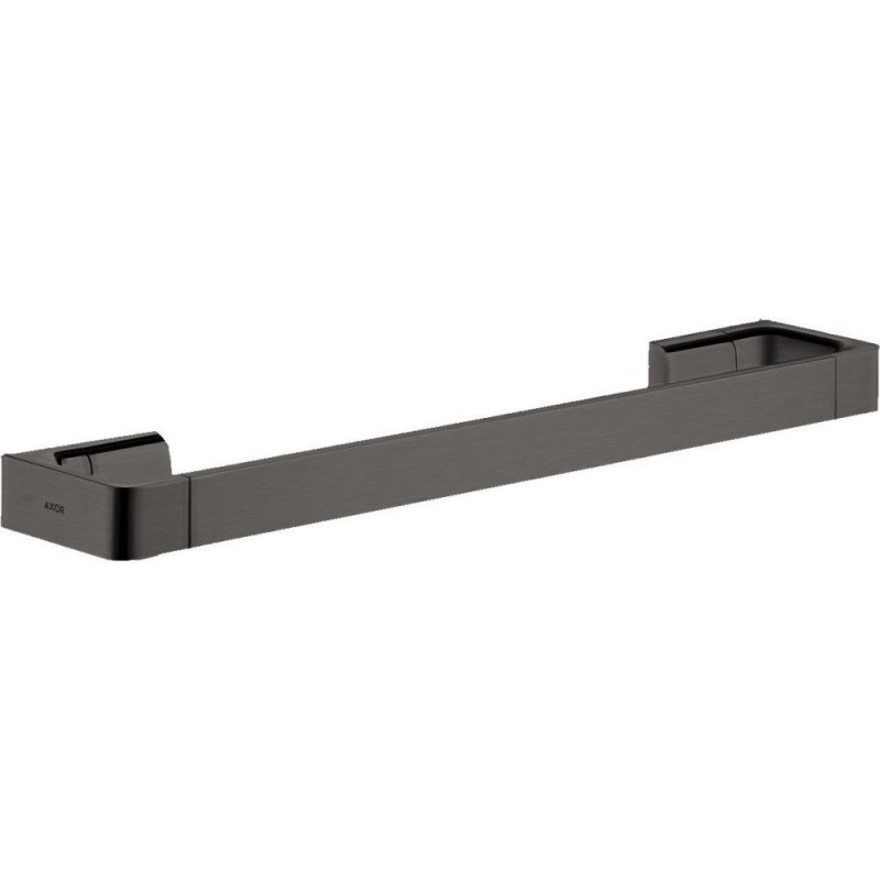 Ручка для душових дверей Hansgrohe Axor Universal SoftSquare шліфований чорний хром 42837340