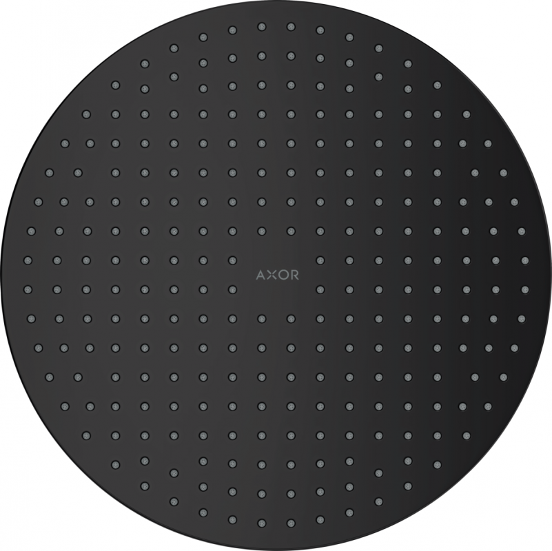 Верхний душ Hansgrohe Axor ShowerSolutions Ø300 мм 2 режима потолочный монтаж матовый черный 35305670