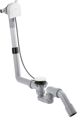 Злив-перелив для стандартних ванн Hansgrohe Axor Exafill S з наповненням матовий білий 58307700