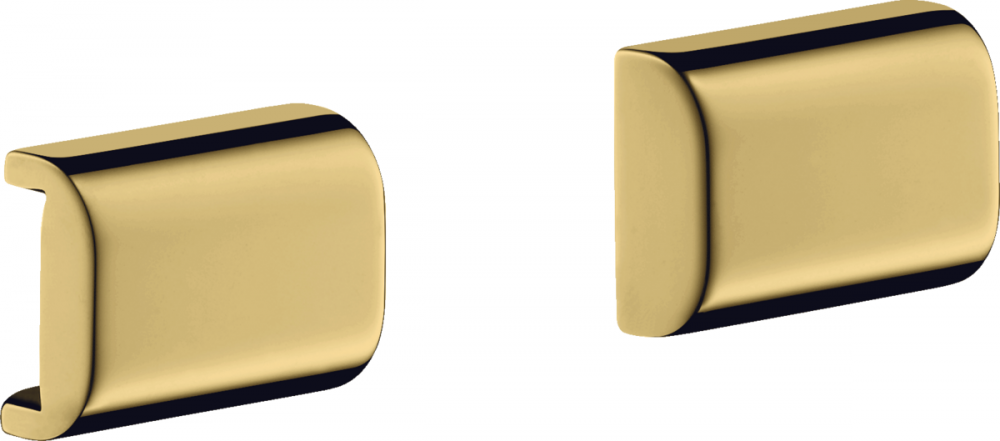 Декоративная накладка для рейлинга Hansgrohe Axor Universal Softsquare полированное золото 42871990