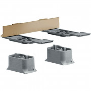 Комплект адаптерів для монтажу аксесуарів на рейлінг Hansgrohe Axor Universal Softsquare шліфована бронза 42870140