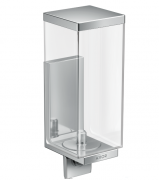 Диспенсер для рідкого мила Hansgrohe Axor Universal Rectangular 600 мл метал/пластик хром 42610000