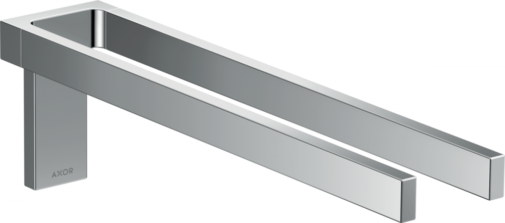 Тримач для рушників Hansgrohe Axor Universal Rectangular подвійний хром 42622000