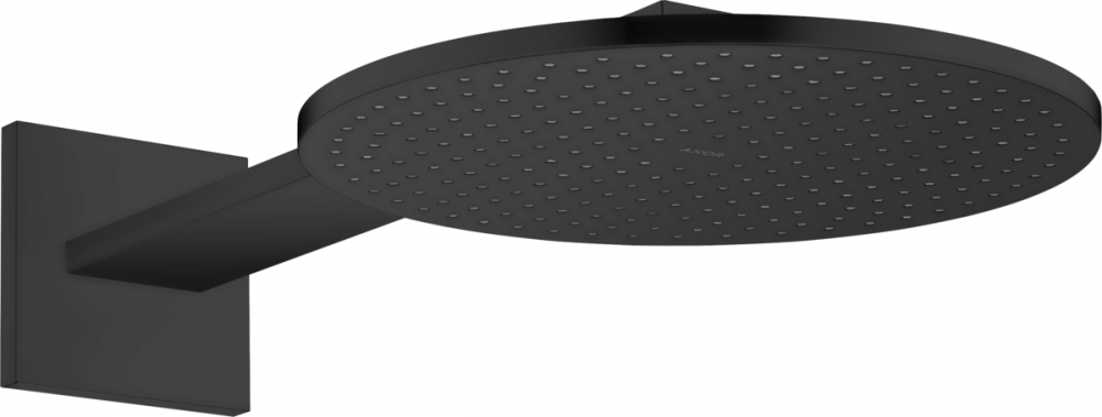 Верхній душ Hansgrohe Axor ShowerSolutions Ø300 мм 2 режими з утримувачем матовий чорний 35303670