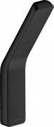 Крючок для ванной Hansgrohe Axor Universal Softsquare одинарный матовый черный 42801670