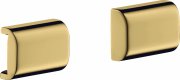Декоративная накладка для рейлинга Hansgrohe Axor Universal Softsquare полированное золото 42871990
