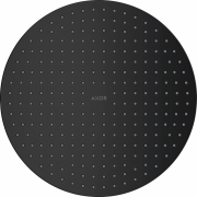 Верхний душ Hansgrohe Axor ShowerSolutions Ø300 мм 1 режим потолочный монтаж матовый черный 35302670