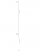 Душова штанга Hansgrohe Axor One 98,5 см зі шлангом матовий білий 48792700