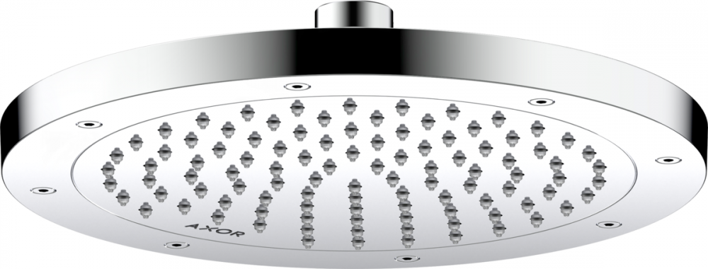 Лійка для верхнього душу Hansgrohe Axor ShowerSolutions ⌀245 мм 1-режимна EcoSmart+ хром 35389000