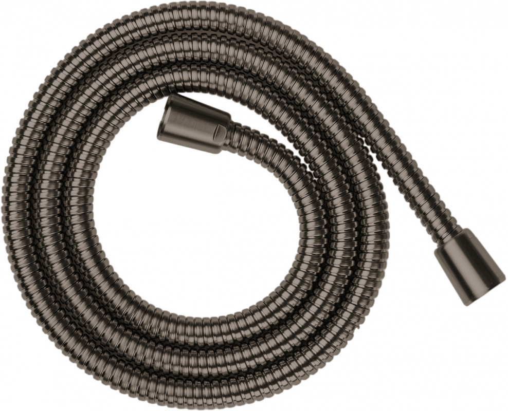 Душевой шланг Hansgrohe Axor 1,6 м металлический шлифованный черный хром 28116340