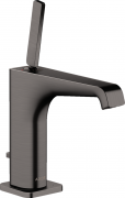 Змішувач для раковини Hansgrohe Axor Citterio E з донним клапаном шліфований чорний хром 36100340