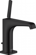 Смеситель для раковины Hansgrohe Axor Citterio E с донным клапаном матовый черный 36100670